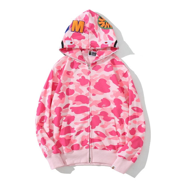Bathing ape Full Zip hoodies