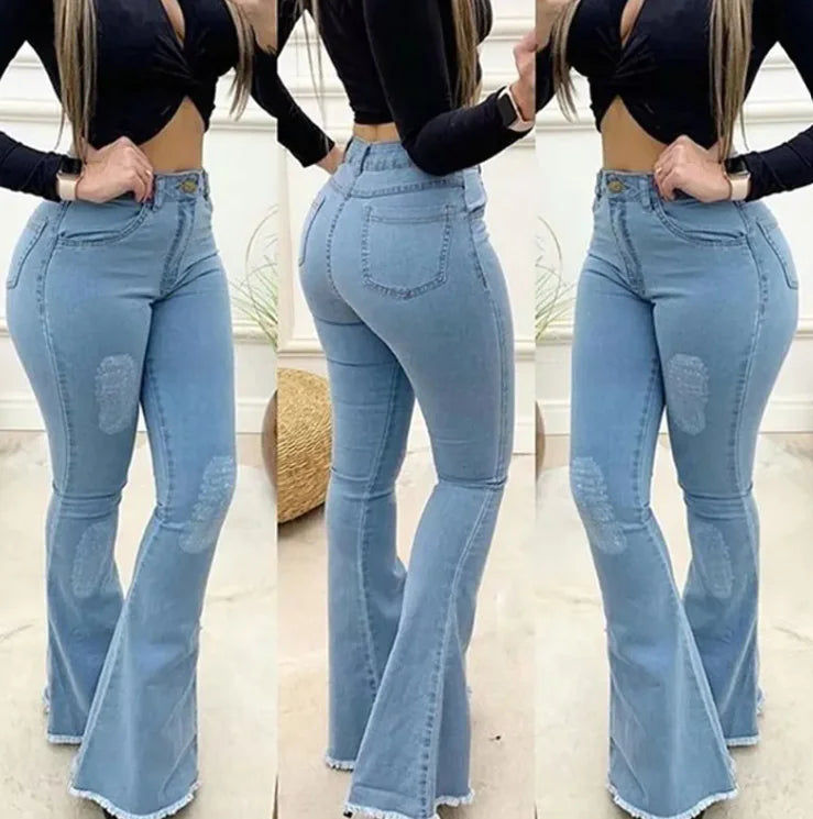 Women's  Flared Trousers Jean's