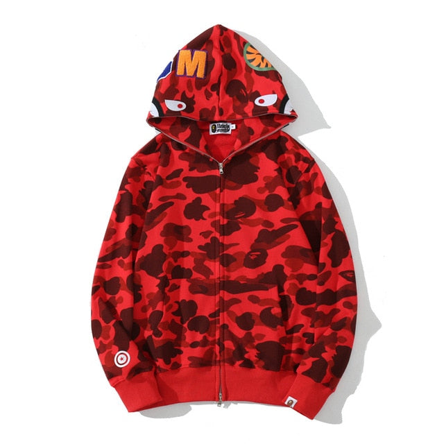 Bathing ape Full Zip hoodies