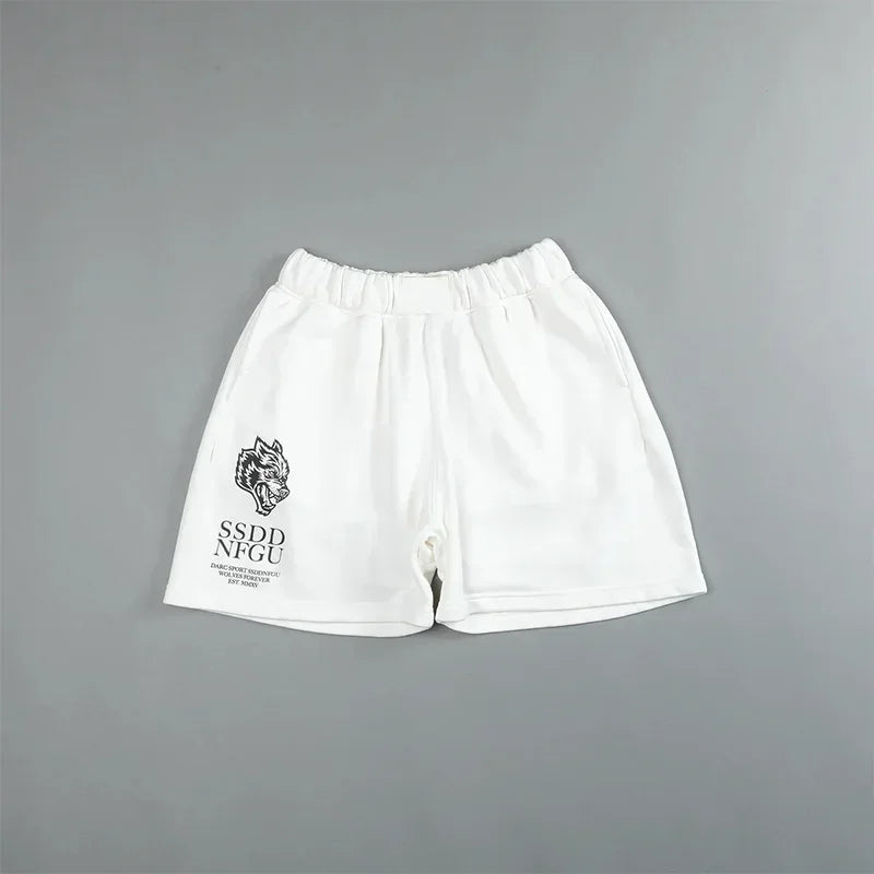 High Quality Cotton Hellstar Studios X4 Shorts Ins The Same European and American High Street Trend Men's and Women's Shorts