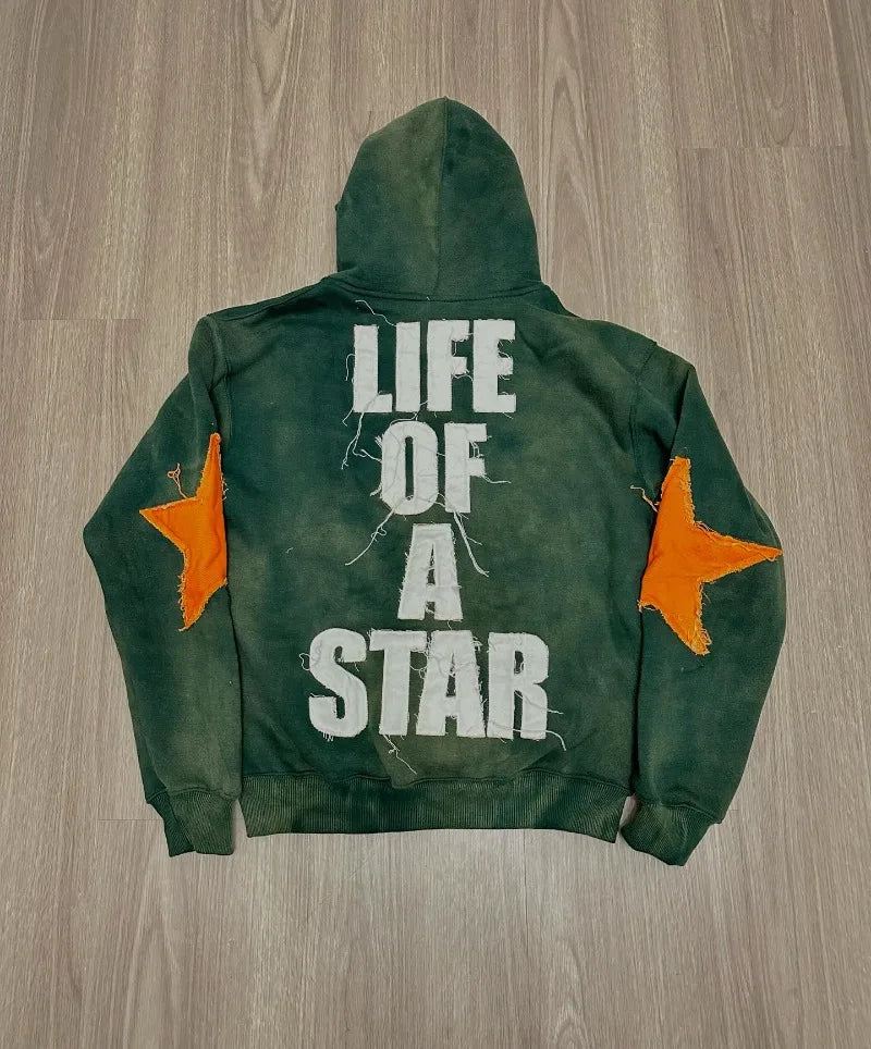 So Fly (Life of a Star) shaggy hooded coat