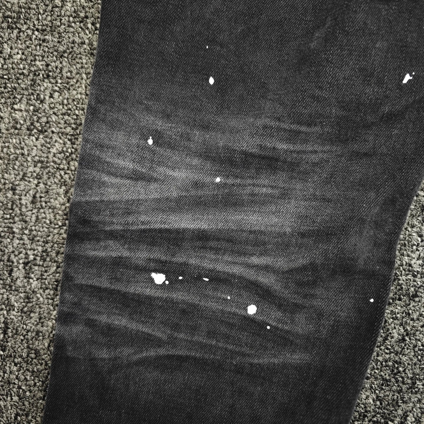 Purple Jeans Black Resin designer jeans 1:1