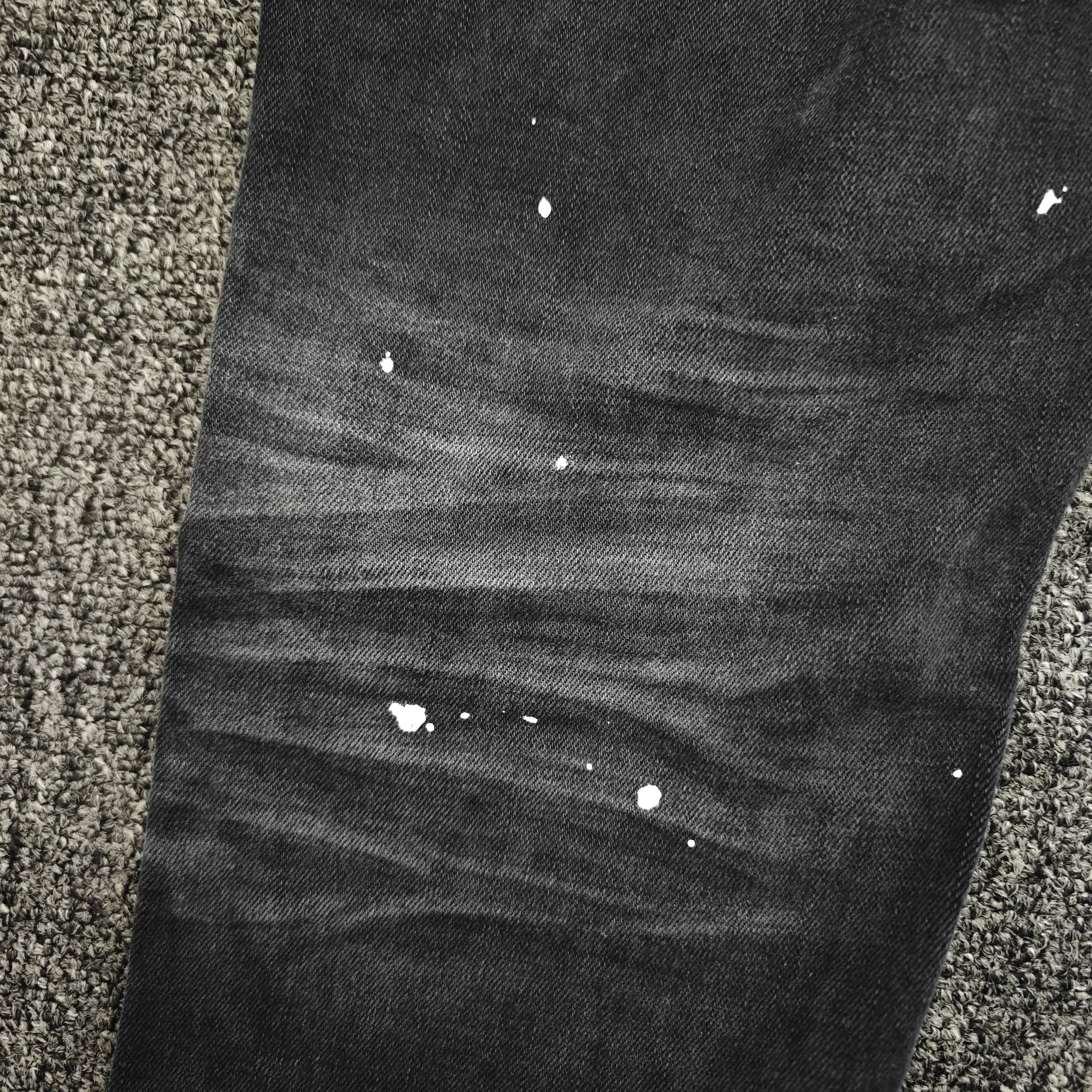 Purple Jeans Black Resin designer jeans 1:1