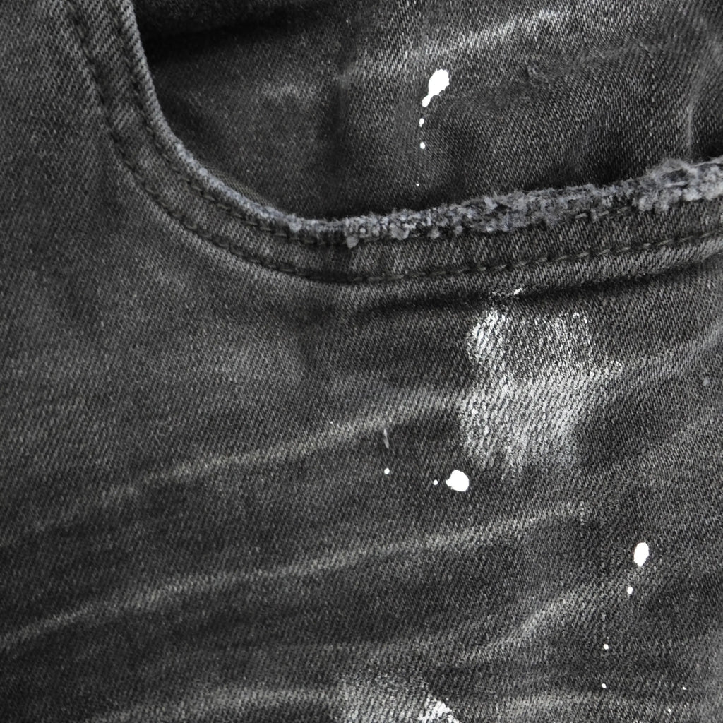 Purple Jeans Black Resin designer jeans 1:1