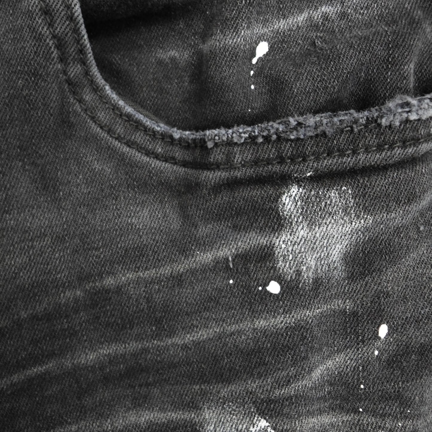 Purple Jeans Black Resin designer jeans 1:1