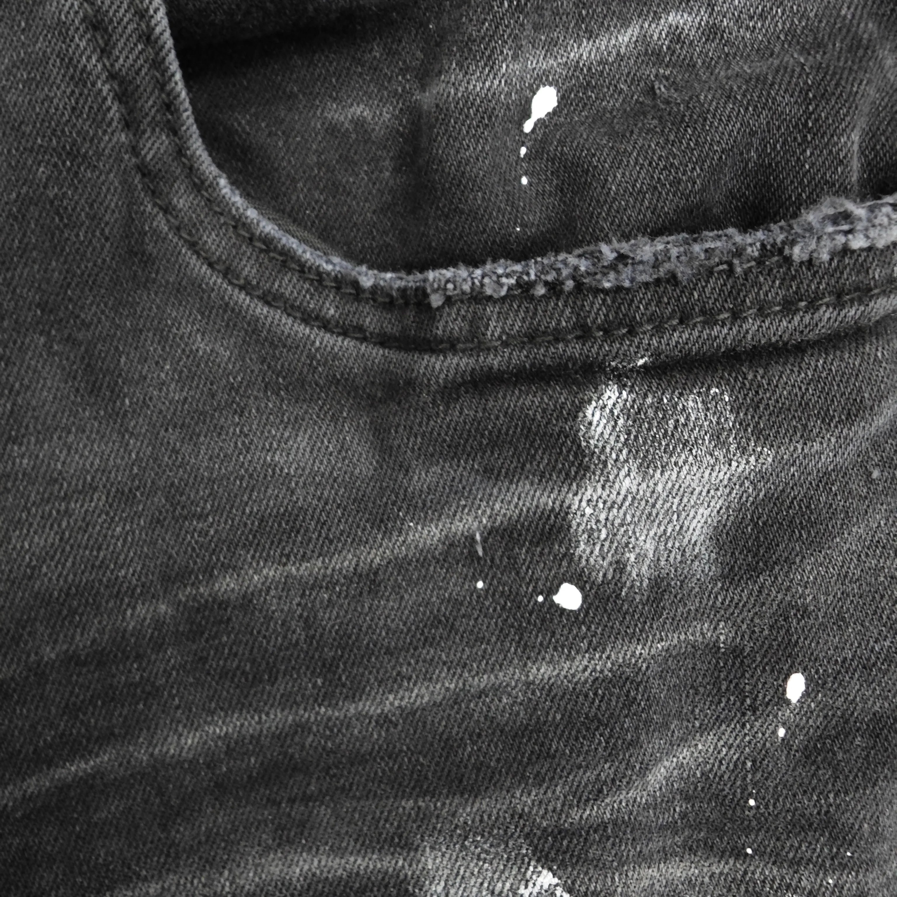 Purple Jeans Black Resin designer jeans 1:1
