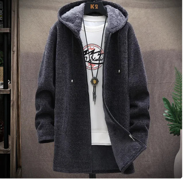 Fleece Hooded Sweater