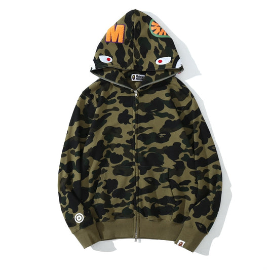 Bathing ape Full Zip hoodies