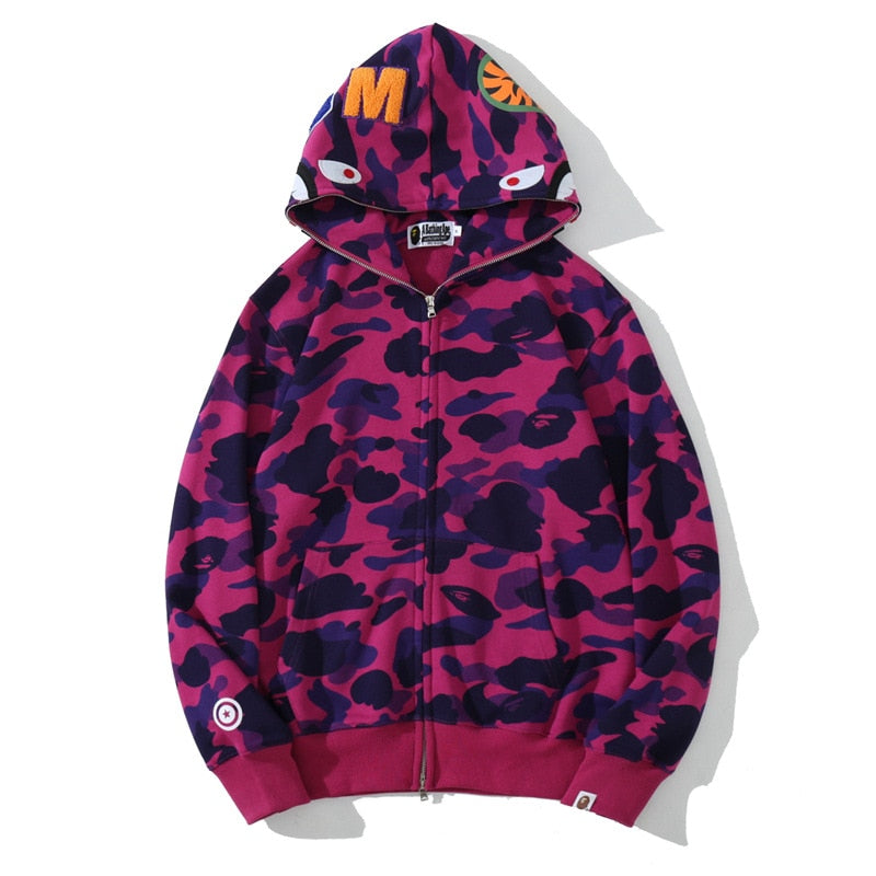 Bathing ape Full Zip hoodies